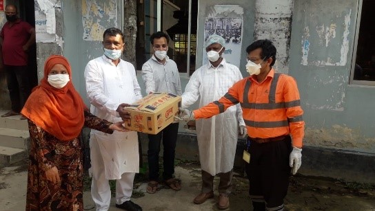 packet milk distribution